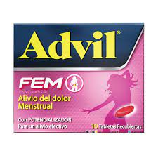 Advil Fem 10 Tabletas