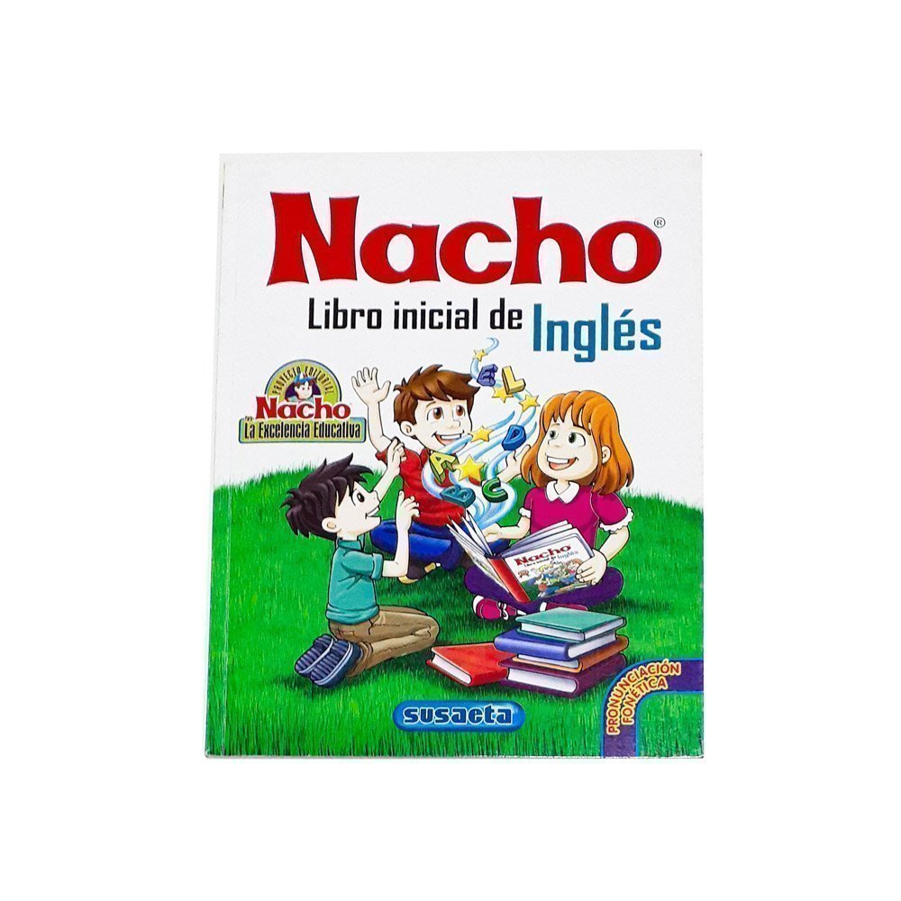 Nacho, Matemáticas, Ingles, Escribe